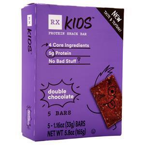 Rx Bar Kids Protein Snack Bar Double Chocolate 5 bars