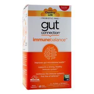 Country Life Gut Connection - Immune Balance  60 vcaps