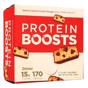 Forward Foods Detour Protein Boosts Bar Salted Caramel Cookie Dough 9 bars