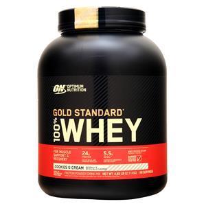 Optimum Nutrition 100% Whey Protein - Gold Standard Cookies & Cream 5 lbs