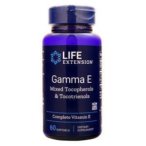 Life Extension Gamma E Mixed Tocopherols & Tocotrienols  60 sgels