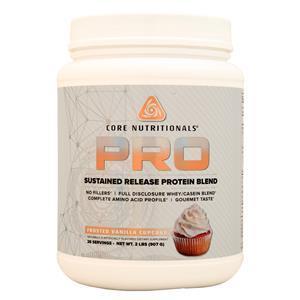 Core Nutritionals Core Nutritionals Pro - Sustained Release Protein Blend Frosted Vanilla Cupcake 2 lbs