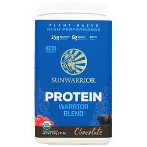 SunWarrior Warrior Blend - Plant Based Organic Protein Chocolate 750 grams