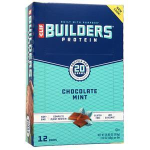 Clif Bar Builder's Bar Chocolate Mint 12 bars