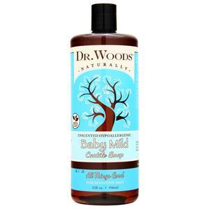 Dr. Woods Castile Soap - Liquid Baby Mild 32 fl.oz