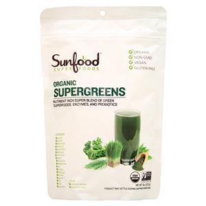 Sunfood Organic Supergreens  8 oz