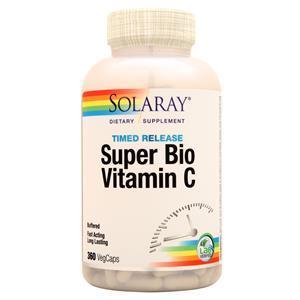 Solaray Super Bio C (Buffered)  360 vcaps