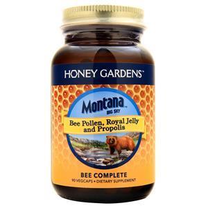 Montana Big Sky Honey Gardens Bee Complete - Bee Pollen, Royal Jelly and Propolis  90 vcaps