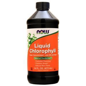 Now Liquid Chlorophyll Mint 16 fl.oz