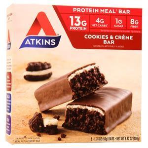 Atkins Protein Meal Bar Cookies & Creme 5 bars