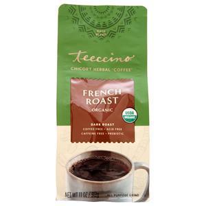 Teeccino Organic Chicory Herbal Coffee French Roast - Dark Roast 11 oz