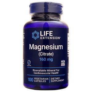 Life Extension Magnesium Citrate (160mg)  100 vcaps