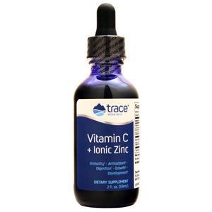 Trace Minerals Research Vitamin C + Ionic Zinc  2 fl.oz
