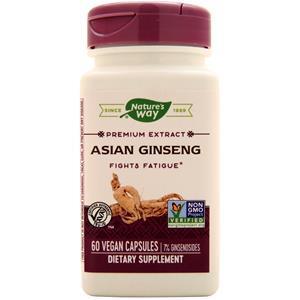 Nature's Way Asian Ginseng - Standardized Extract  60 vcaps