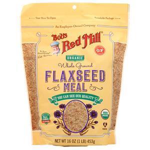 Bob's Red Mill Organic Whole Ground Flaxseed Meal  16 oz