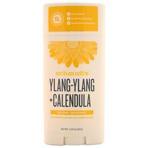 Schmidt's Deodorant Natural Deodorant Ylang-Ylang + Calendula 3.25 oz