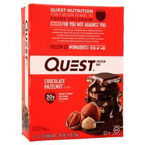 Quest Nutrition Quest Natural Protein Bar Chocolate Hazelnut 12 bars