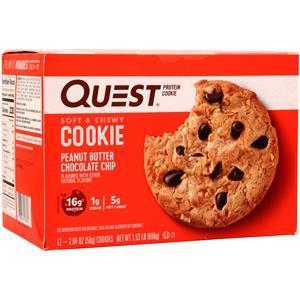 Quest Nutrition Quest Protein Cookie Peanut Butter Chocolate Chip 12 pack