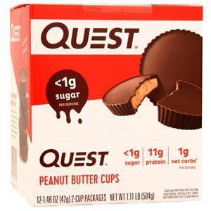 Quest Nutrition Quest Peanut Butter Cups  12 pack