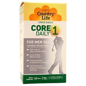 Country Life Core Daily-1 Men 50+  60 tabs