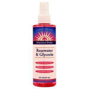 Heritage Products Rosewater & Glycerin  8 fl.oz