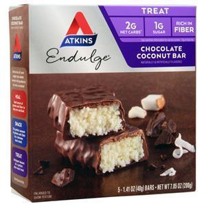 Atkins Endulge Bar Chocolate Coconut 5 bars