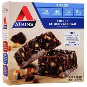 Atkins Snack Bar Triple Chocolate 5 bars