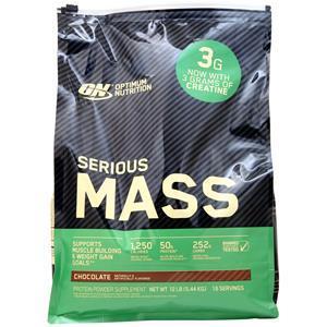 Optimum Nutrition Serious Mass Chocolate 12 lbs