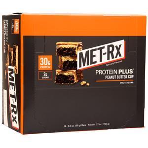 Met-Rx Protein Plus Bar Peanut Butter Cup 9 bars