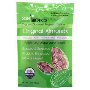 Windy City Organics SunBiotics - Organic Gourmet Probiotic Snacks Original Almonds 1.5 oz
