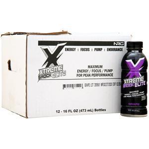 NRG Xtreme Shock Elite RTD Grape (16 fl. oz.) 12 bttls