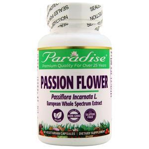 Paradise Herbs European Passion Flower  60 vcaps