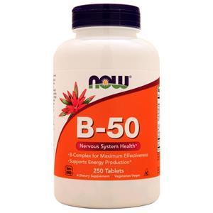 Now B-50 Complex  250 tabs