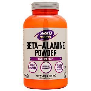 Now Beta-Alanine  500 grams