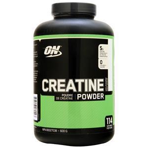 Optimum Nutrition Creatine Powder Unflavored 600 grams