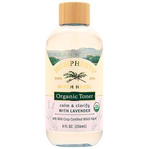 Humphreys Pharmacal Witch Hazel Organic Toner Calm & Clarify with Lavender 8 fl.oz