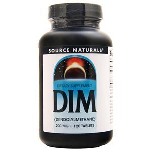 Source Naturals DIM (200mg)  120 tabs