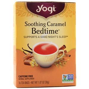 Yogi Bedtime Tea Soothing Caramel - Caffeine Free 16 pckts