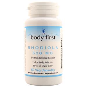 Body First Rhodiola (500mg)  60 vcaps