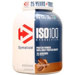 Dymatize Nutrition ISO-100 Chocolate Peanut Butter 5 lbs