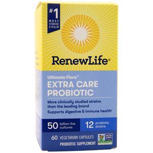 Renew Life Ultimate Flora - Extra Care Probiotic 50 Billion  60 vcaps