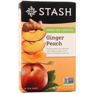 Stash Green Tea & Matcha Ginger Peach 18 pckts