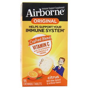 Airborne Airborne - Chewable Tablets Citrus 96 tabs