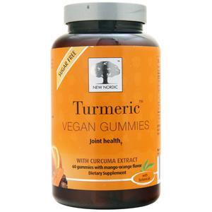 New Nordic Turmeric Vegan Gummies Mango-Orange 60 gummy