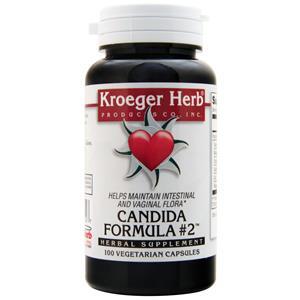 Kroeger Herb Products Candida Formula #2  100 vcaps