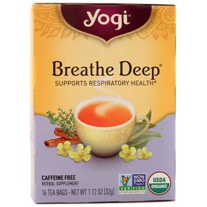 Yogi Breathe Deep Caffeine Free 16 pckts