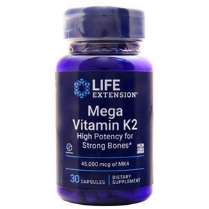 Life Extension Mega Vitamin K2 (45,000mcg)  30 caps