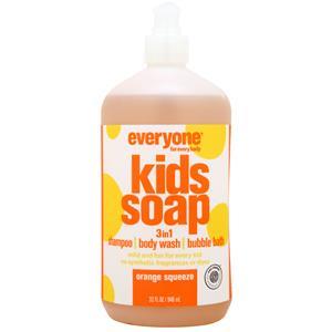 EO Products Everyone for Everybody Kids Soap Orange Squeeze 32 fl.oz