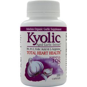 Kyolic Aged Garlic Extract Formula #108  100 caps