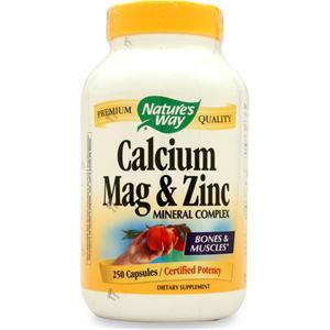 Nature's Way Calcium, Magnesium & Zinc  250 caps